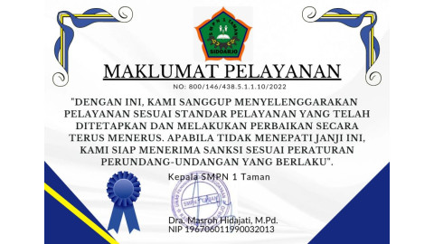MAKLUMAT PELAYANAN